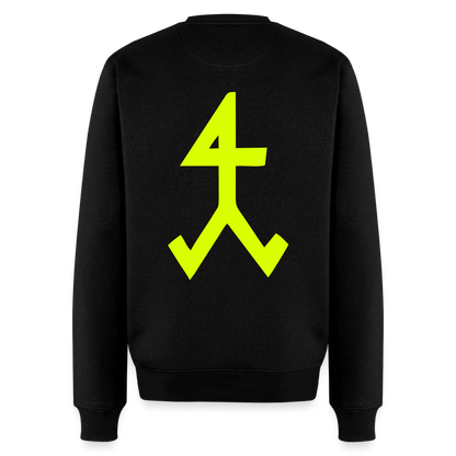 Unisex Premium Pullover "Steinmetz" neongelb Männer Premium Pullover