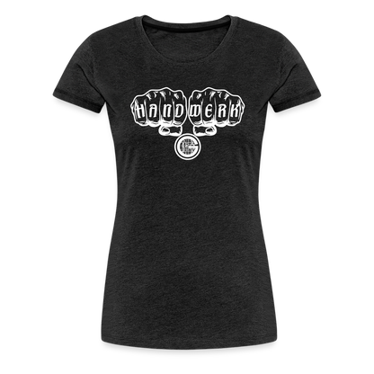 Frauen Premium T-Shirt "Gerüstbauer" - Anthrazit