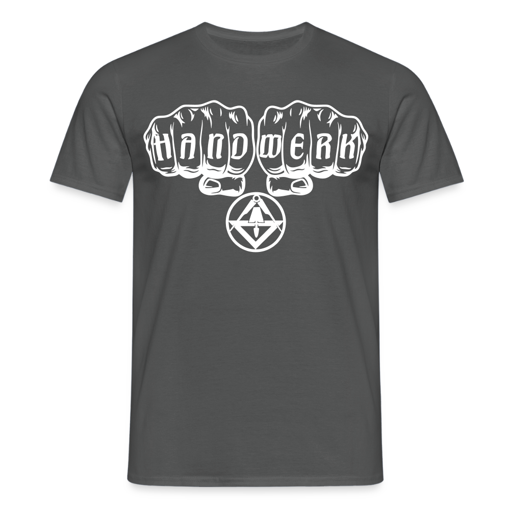 Unisex T-Shirt "Stuckateur" Anthrazit Männer T-Shirt