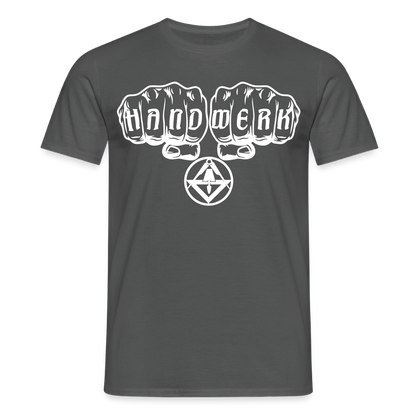 Unisex T-Shirt "Stuckateur" Anthrazit Männer T-Shirt