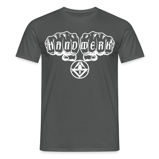 Unisex T-Shirt "Stuckateur" Anthrazit Männer T-Shirt