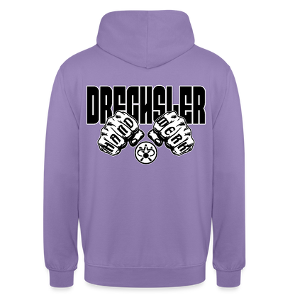 Unisex Hoodie "Drechsler" (beidseitig bedruckt) - Lavendel
