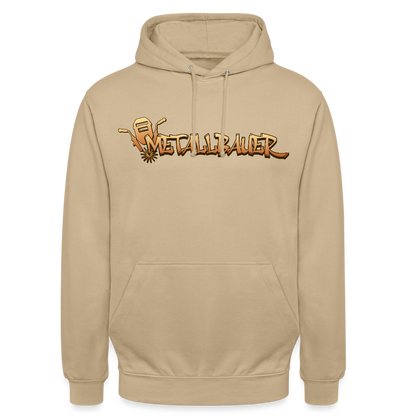 Unisex Hoodie"Metallbauer" Beige Unisex Hoodie