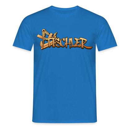 Unisex T-Shirt "Tischler" Royalblau Männer T-Shirt