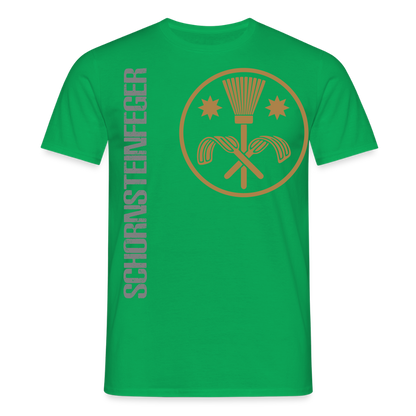 Unisex T-Shirt "Schornsteinfeger" Kelly Green Männer T-Shirt