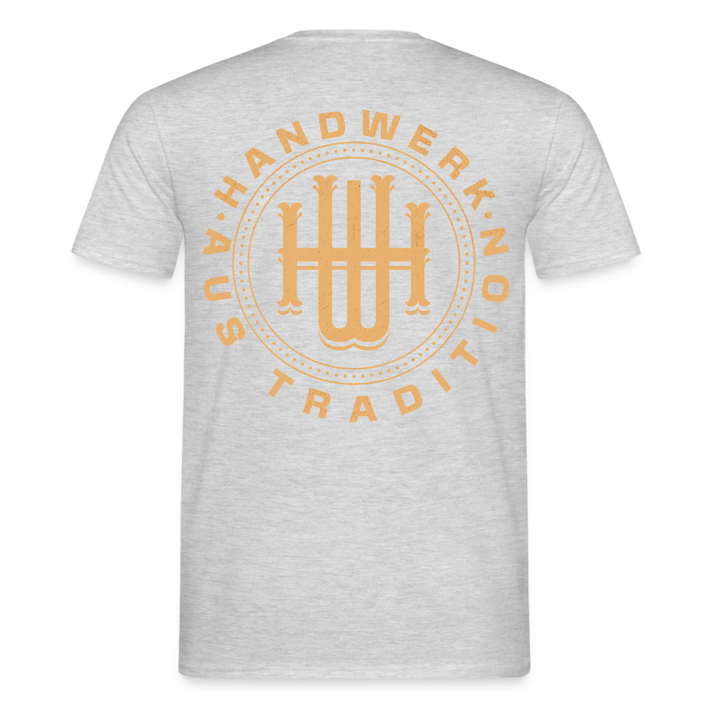 Unisex T-Shirt "Handwerk" (beidseitig bedruckt) Männer T-Shirt
