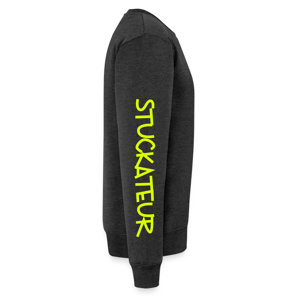 Unisex Premium Pullover "Stuckateur" neongelb Männer Premium Pullover