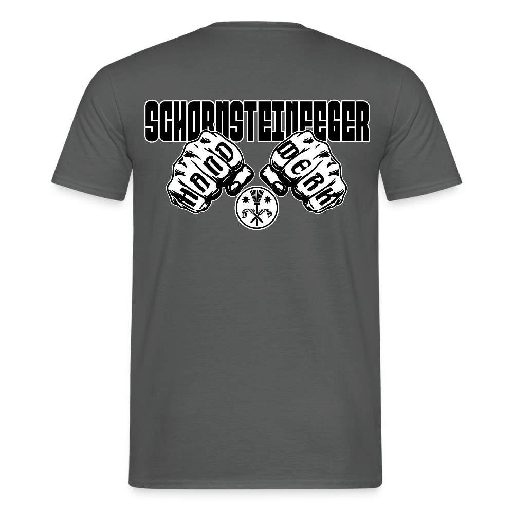 Unisex T-Shirt "Schornsteinfeger" Anthrazit Männer T-Shirt