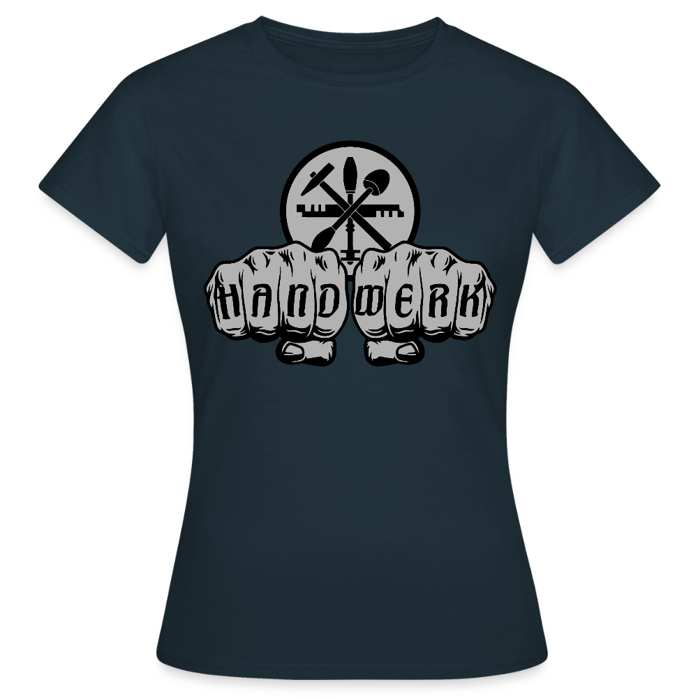 Frauen T-Shirt "Glaser" Navy Frauen T-Shirt