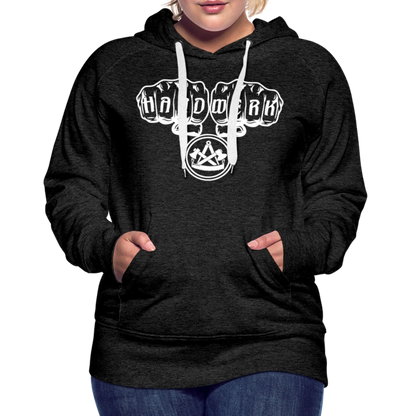 Frauen Premium Hoodie "Zimmermann" - Anthrazit