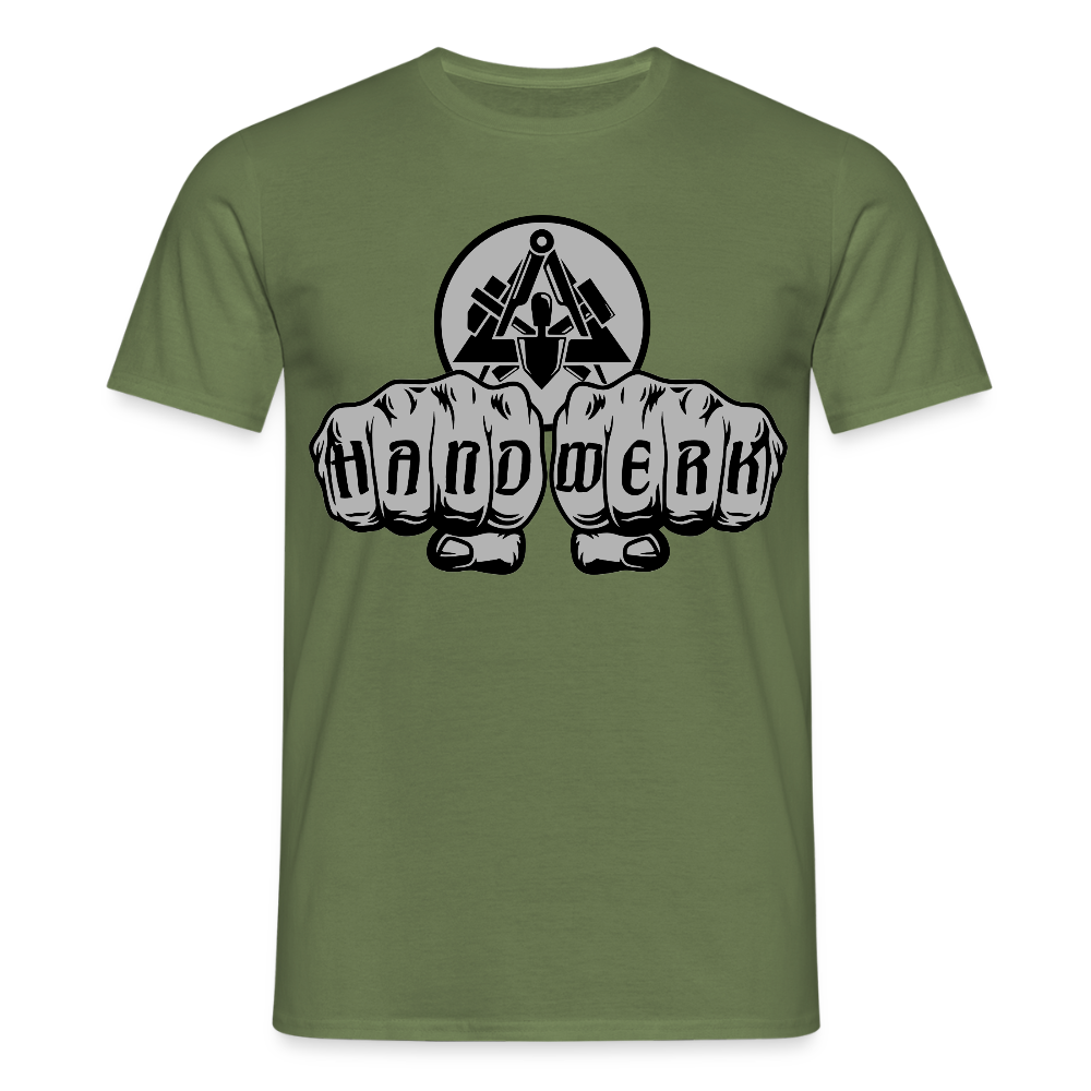 Unisex T-Shirt "Maurer" Militärgrün Männer T-Shirt