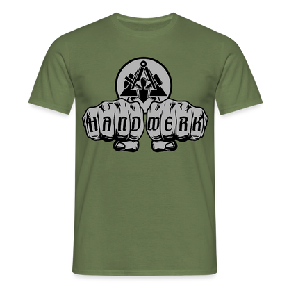 Unisex T-Shirt "Maurer" Militärgrün Männer T-Shirt