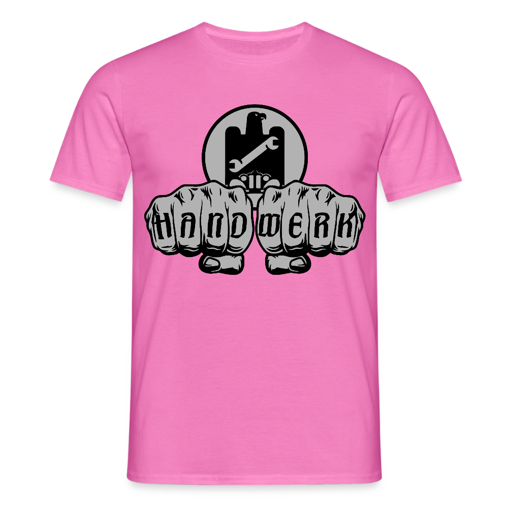 Unisex T-Shirt "KFZ-Mechaniker" Pink Männer T-Shirt
