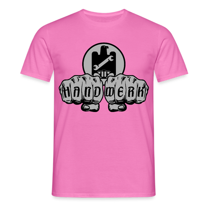 Unisex T-Shirt "KFZ-Mechaniker" Pink Männer T-Shirt
