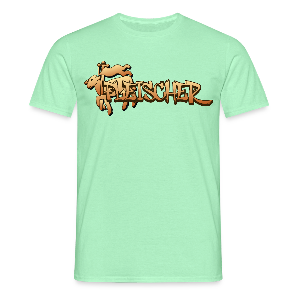 Unisex T-Shirt "Fleischer" Mintgrün Männer T-Shirt