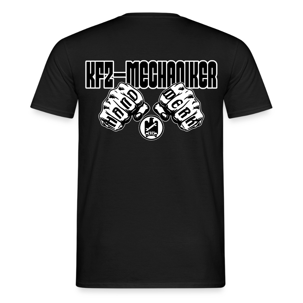 Unisex T-Shirt "KFZ-Mechaniker" von Spreadconnect, bequemes Männer T-Shirt mit Kfz-Mechaniker-Design, weiche Baumwolle, lässiger Schnitt
