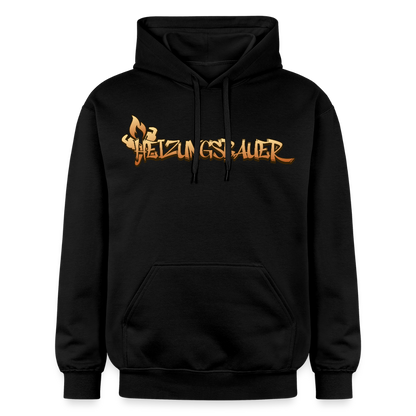 Gildan Unisex Softstyle® "Heizungsbauer" Schwarz Gildan Unisex Softstyle® Midweight Hoodie