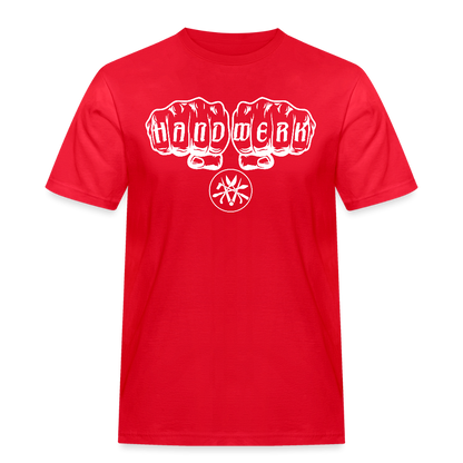 Männer Workwear T-Shirt "Spengler" Rot Männer Workwear T-Shirt