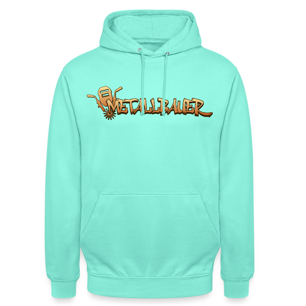 Unisex Hoodie"Metallbauer" Mint Unisex Hoodie
