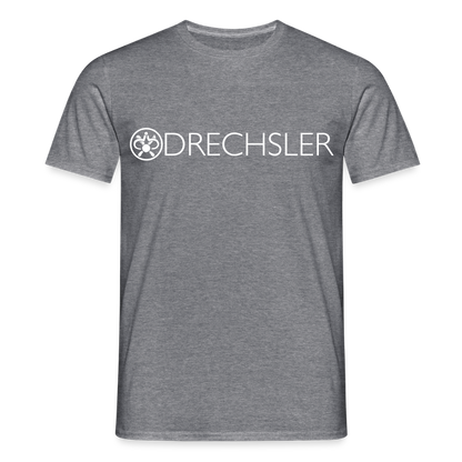 Unisex T-Shirt "Drechsler" Graphit meliert Männer T-Shirt