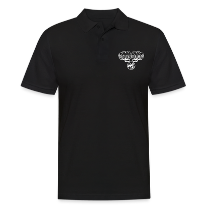Männer Poloshirt "Elektriker" Schwarz Männer Poloshirt