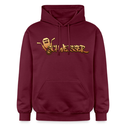 Gildan Unisex Softstyle® "Schweisser" Maroon Gildan Unisex Softstyle® Midweight Hoodie