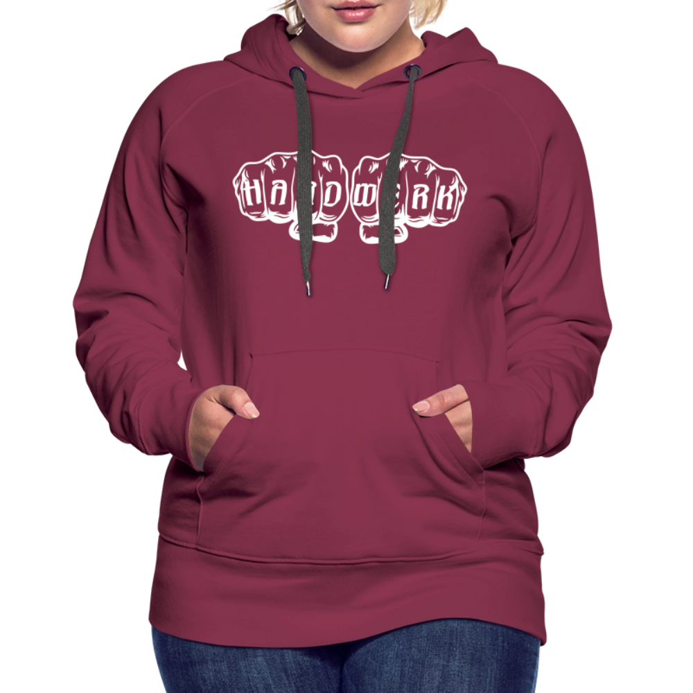Frauen Premium Hoodie "Handwerk" Frauen Premium Hoodie