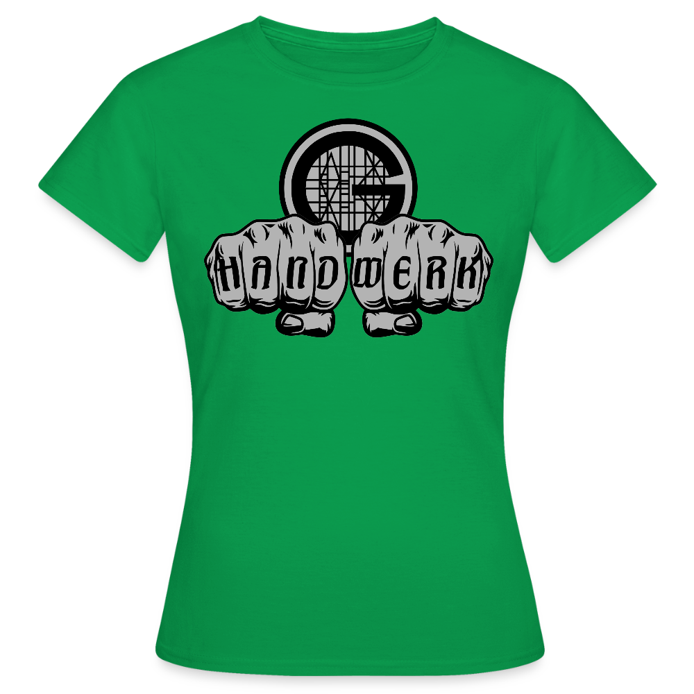 Frauen T-Shirt "Gerüstbauer" - Kelly Green