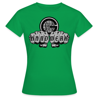 Frauen T-Shirt "Gerüstbauer" - Kelly Green