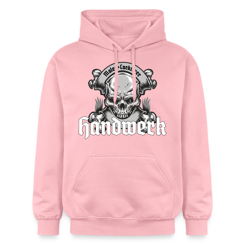 Unisex Hoodie "Skull-Maler/Lackierer" Hellrosa Gildan Unisex Softstyle® Midweight Hoodie