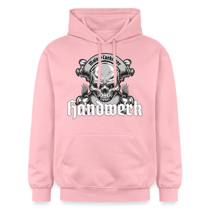 Unisex Hoodie "Skull-Maler/Lackierer" Hellrosa Gildan Unisex Softstyle® Midweight Hoodie