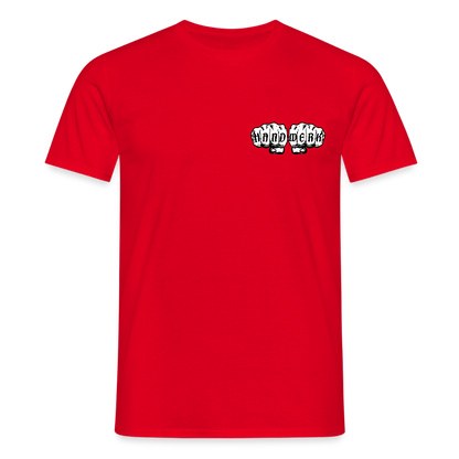 Unisex T-Shirt "Handwerk" (beidseitig bedruckt) Männer T-Shirt