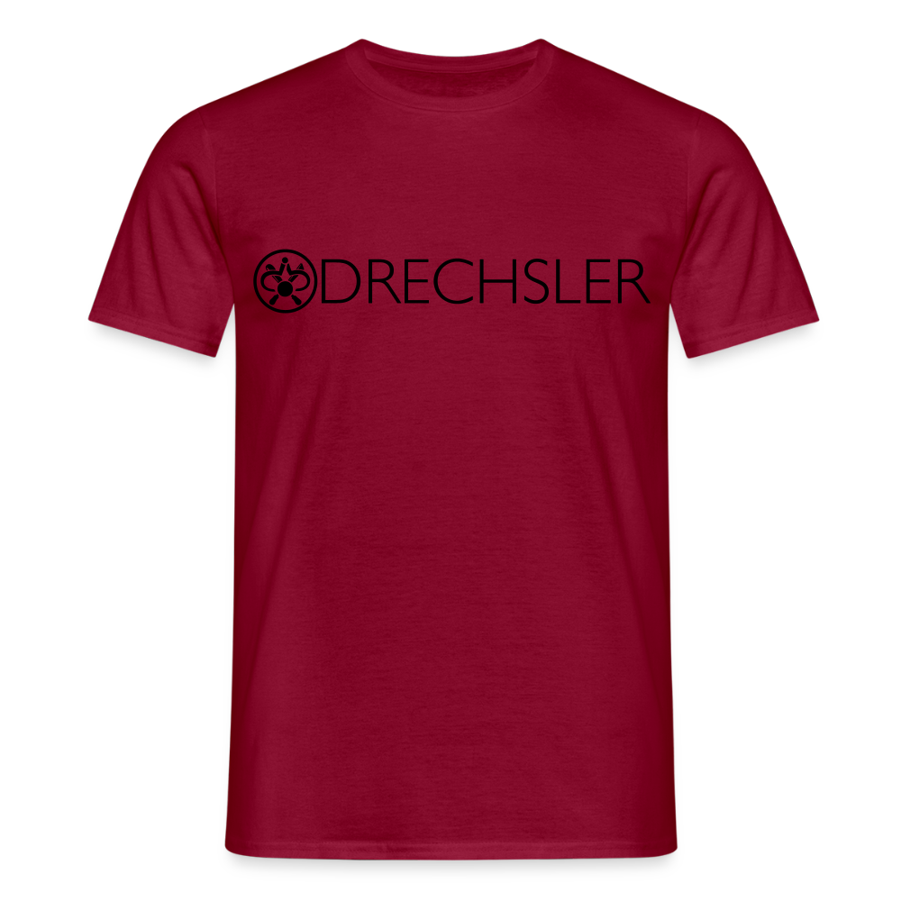 Unisex T-Shirt "Drechsler" Ziegelrot Männer T-Shirt