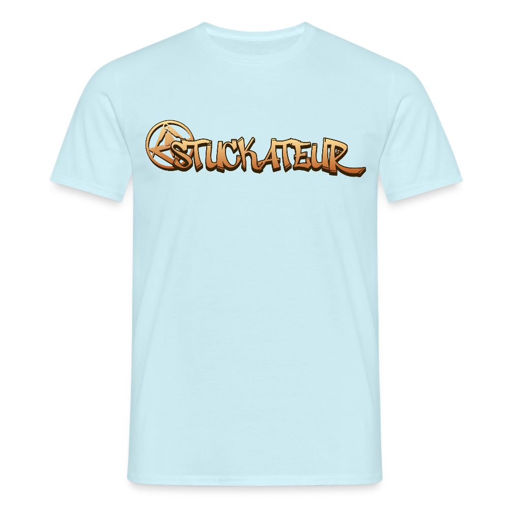 Unisex T-Shirt "Stuckateur" Sky Männer T-Shirt