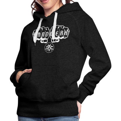 Frauen Premium Hoodie "Spengler" - Anthrazit