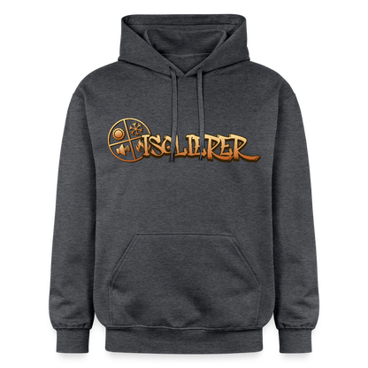 Gildan Unisex Softstyle® "Isolierer" Dunkelgrau meliert Gildan Unisex Softstyle® Midweight Hoodie