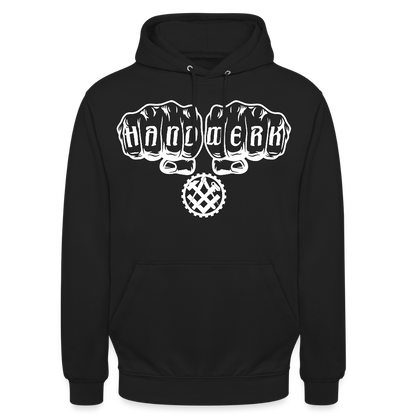Unisex Hoodie "Mechaniker" Schwarz Unisex Hoodie