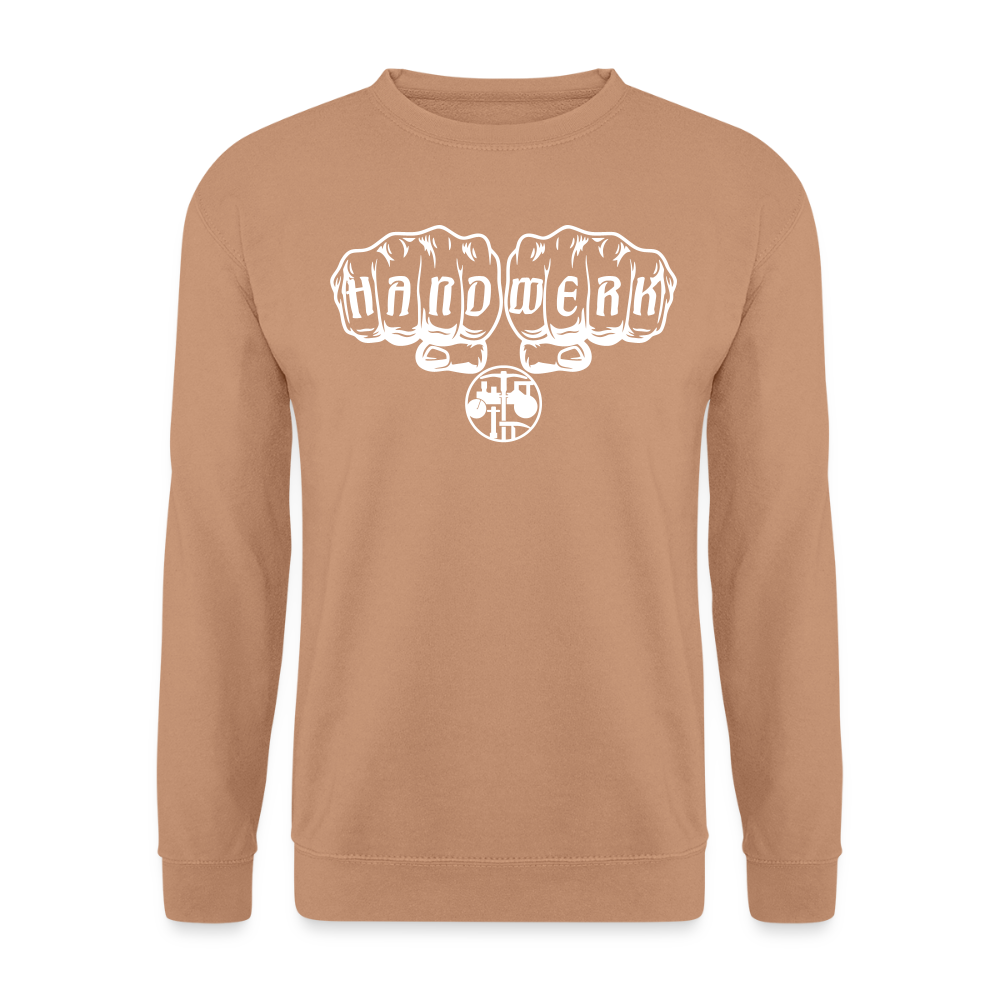 Unisex Pullover "Strassenbauer" Mocca Unisex Pullover