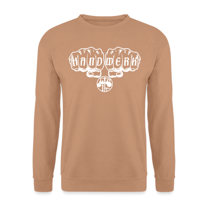 Unisex Pullover "Strassenbauer" Mocca Unisex Pullover