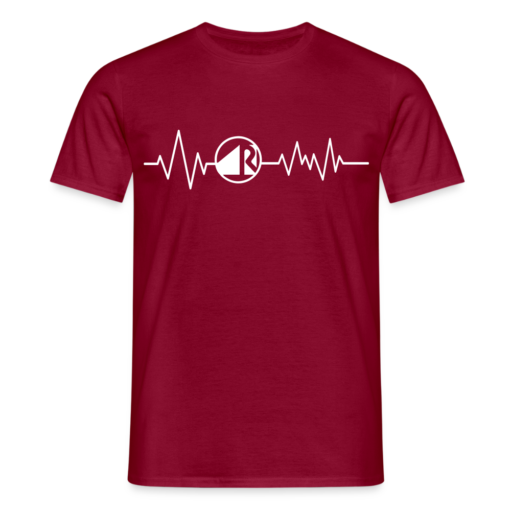 Unisex T-Shirt "Raumausstatter" Ziegelrot Männer T-Shirt