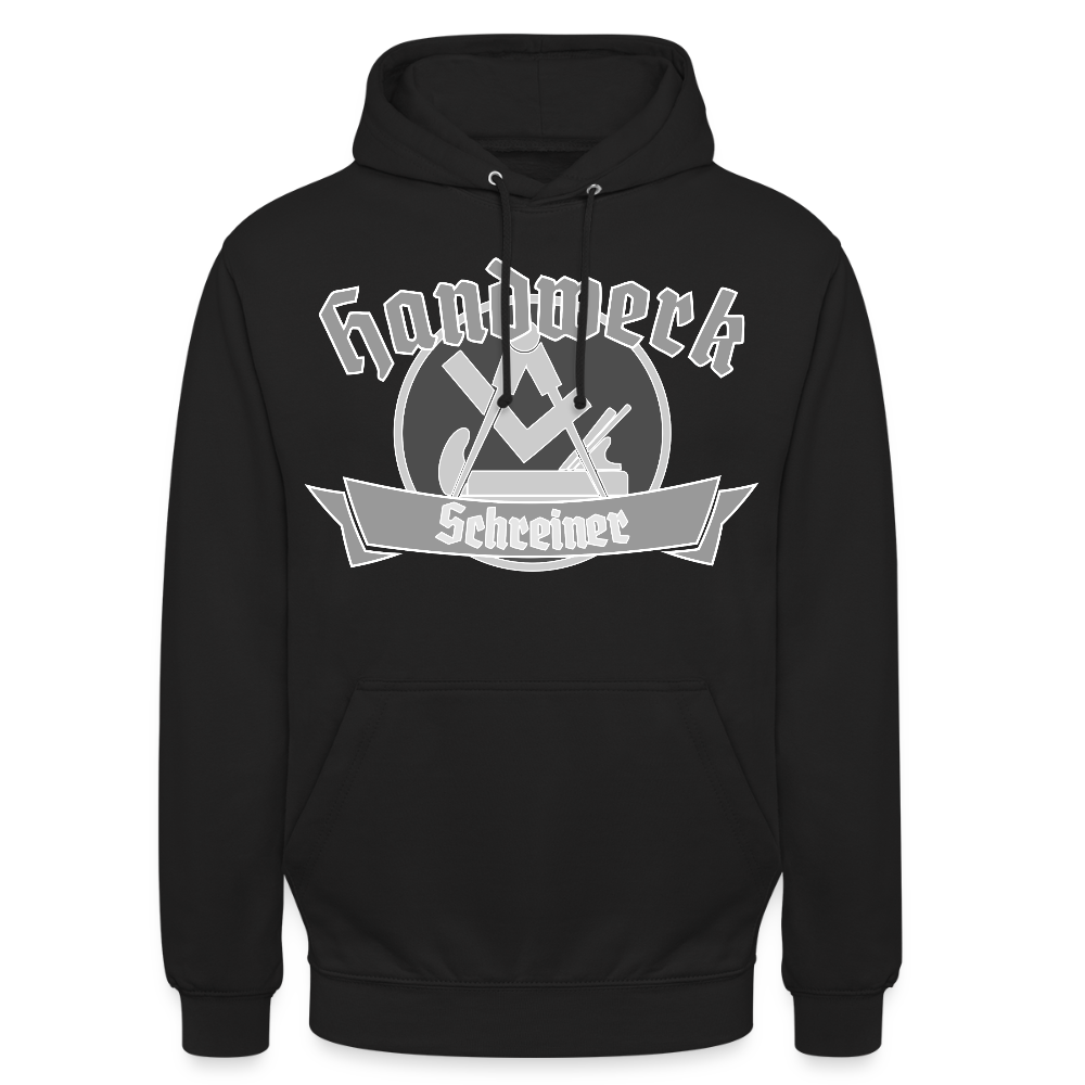 Unisex Hoodie "Schreiner" Schwarz Unisex Hoodie