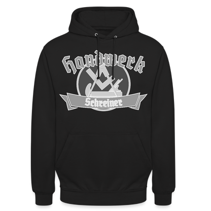 Unisex Hoodie "Schreiner" Schwarz Unisex Hoodie