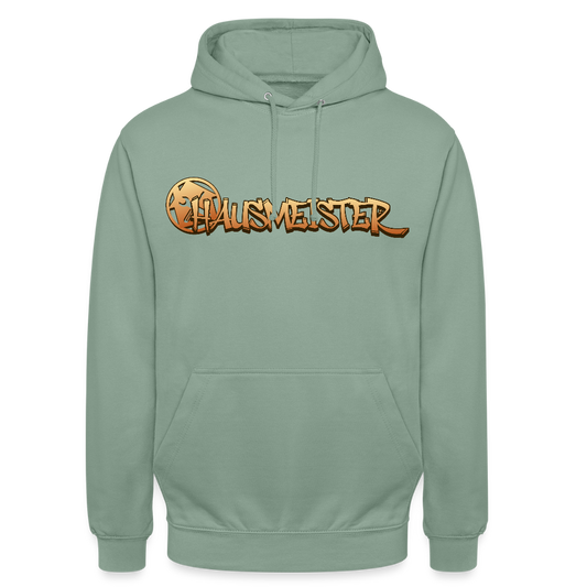 Unisex Hoodie "Hausmeister" Graugrün Unisex Hoodie