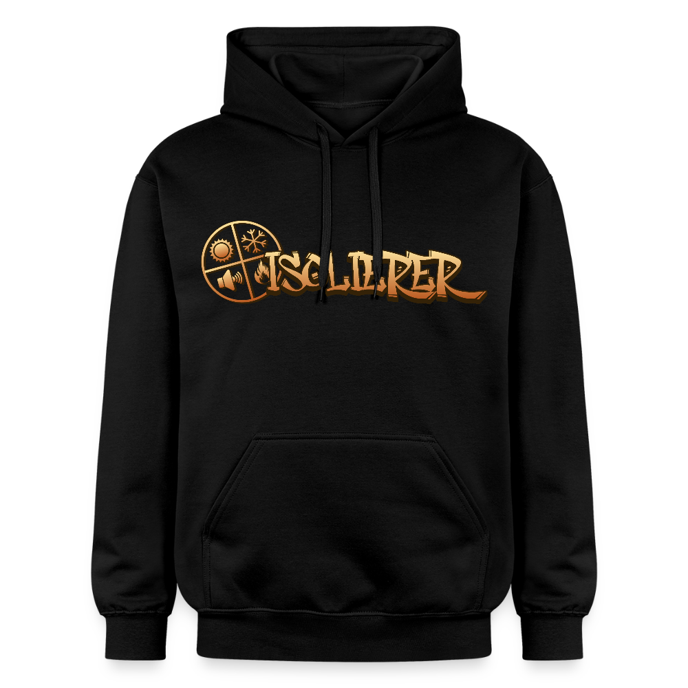 Gildan Unisex Softstyle® "Isolierer" Schwarz Gildan Unisex Softstyle® Midweight Hoodie