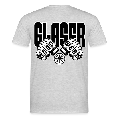 Unisex T-Shirt "Glaser" Grau meliert Männer T-Shirt