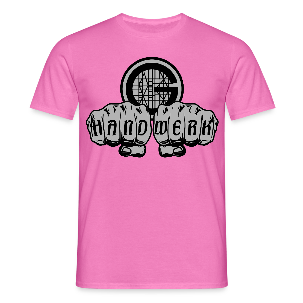 Unisex T-Shirt "Gerüstbauer" Pink Männer T-Shirt