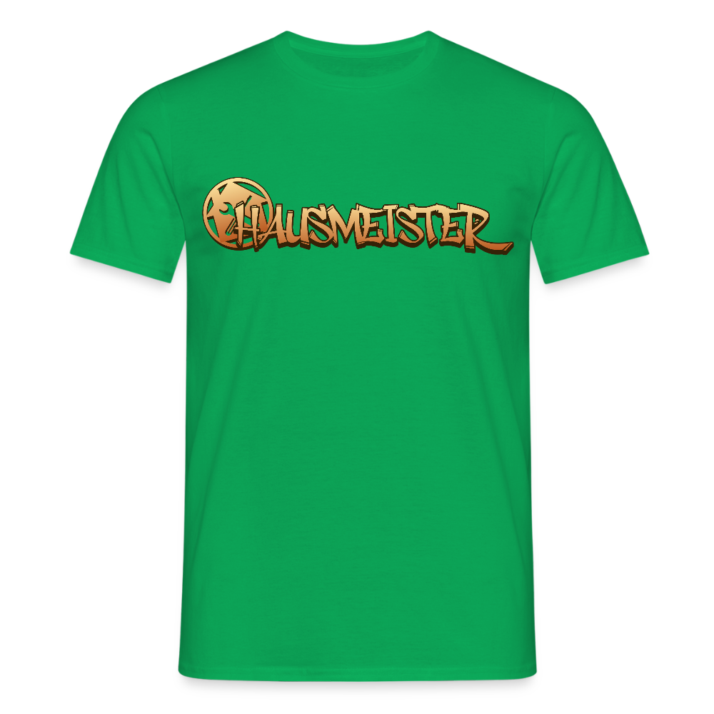 Unisex T-Shirt "Hausmeister" Kelly Green Männer T-Shirt