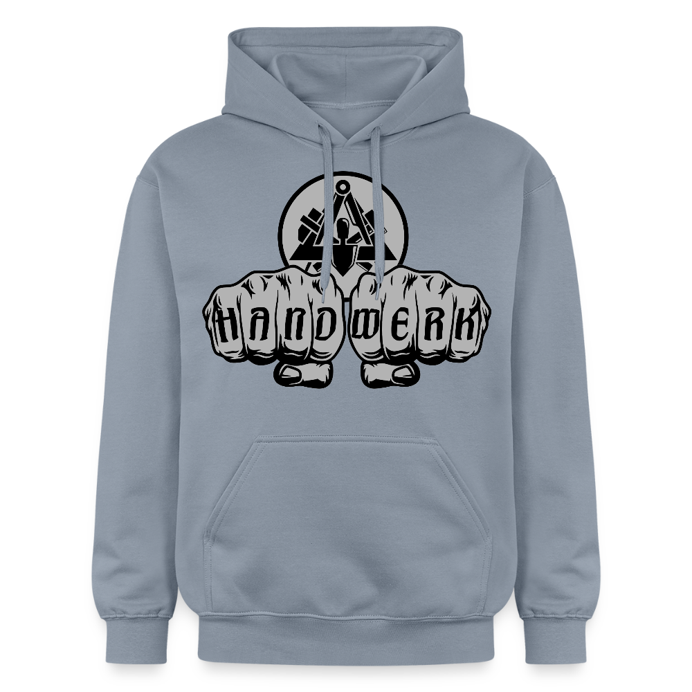 Gildan Unisex Softstyle® "Maurer" Blau Gildan Unisex Softstyle® Midweight Hoodie