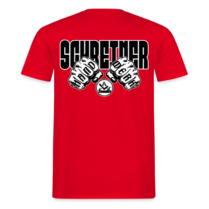 Unisex T-Shirt "Schreiner" Rot Männer T-Shirt