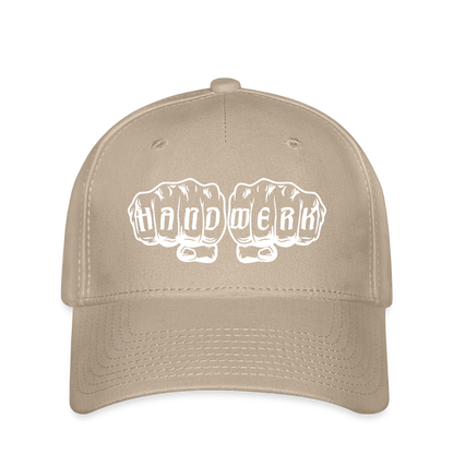 Flexfit Cap "Handwerk" Khaki Flexfit Cap